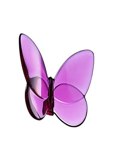 Suntek Magideal Kristal Kelebek Heykelcik Kitaplık Ev Masası Için Pembe