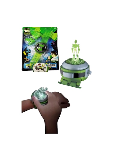 Uzay Figürlü Sesli Işıklı Ben 10 Oyuncak Saat Benten Ben10 Saat