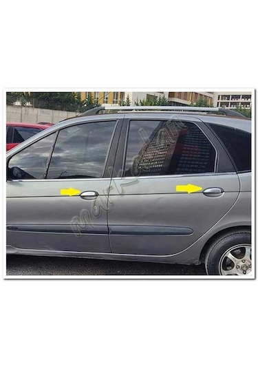 Renault Scenic Krom Kapı Kolu 1996-2003 4 Kapı Paslanmaz  Çelik