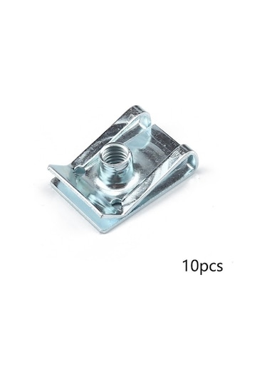 Ganzhoushop Suntek Somun M5 Klipsi Klip Elemanı Bağlantı Araç Aksesuarları Adet 10 Wk Gümüş