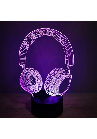 Yeni 3d Görsel Oyun Süsleme Işığı E-spor Atmosfer Işığı 3d Gece Lambası Oyun Kolu Dekoratif Işığı Çok Renkli