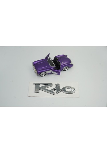 Kia Rio 2006-2011 Krom Abs 3M 3D Bagaj Yazı Logo