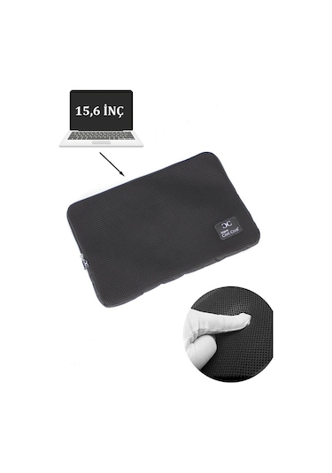 Çantachım 15.6'' Ve 15'' Inç Apple Uyumlu MacBook File Sünger Laptop Kılıfı