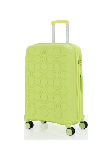 Mçs Polipropilen Valiz V376 65 Cm S23sy100002965 00194 Açık Sarı