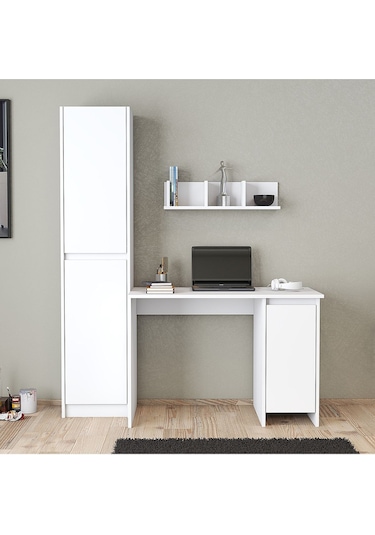 Umg Mobilya Ege-astira Çalışma Masası, Bilgisayar Masası Beyaz