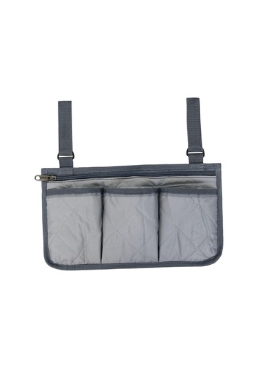 Suntek Kol Dayama Yürüteç Çantası Tekerlekli Sandalye Gri