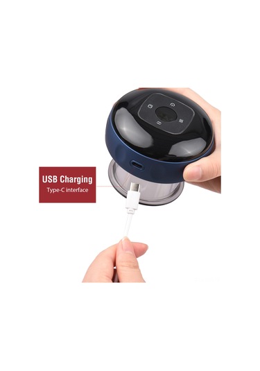 Hangfox Akıllı Sıcaklıklı Elektrikli Vakum Kanopy Cihazı - Kuru Masaj, Skraping Ve Fizyoterapi İçin Şarjlı 12 Modlu, 3 Renk Seçeneği Çok Renkli