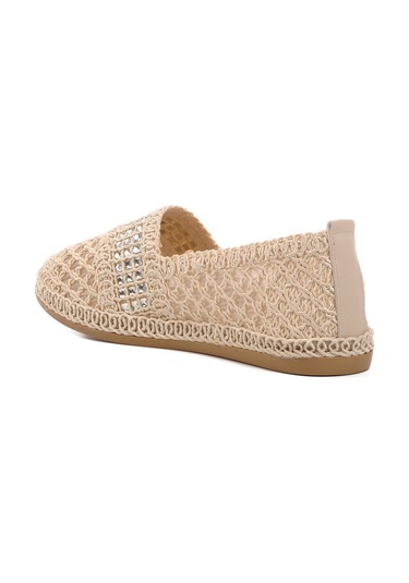 Krem Örme Triko Kadın Babet Pc-54570 Z Krem Krem Örme Triko Kadın Babet Pc-54570 Z Krem