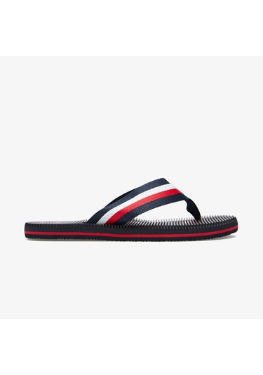 Tommy Hilfiger Logo Massage Erkek Lacivert Terlik Fm0fm05443 Lacivert