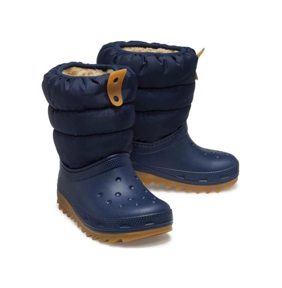 Crocs 207684-clcs Neo Puff Boot 4pq-navy/gum Çocuk Bot Lacivert