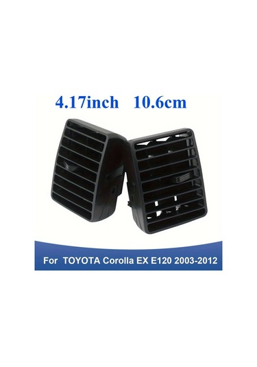 Xuweiwei B Toyota Corolla Ex E120 2003 2012 Klimalı Hava Paneli Çerçeve Vent Trim Kapak