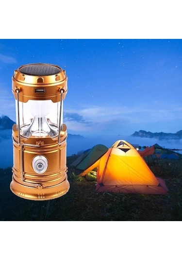 Periboia Güneş Enerjili Çok Fonksiyonlu Kamp Feneri Karışık/çok Renkli Çok Renkli