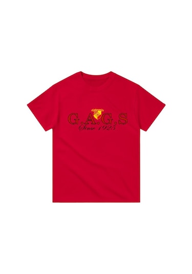 Göztepe Gags Kısa Kollu Bisiklet Yaka T-shirt KIrmızı