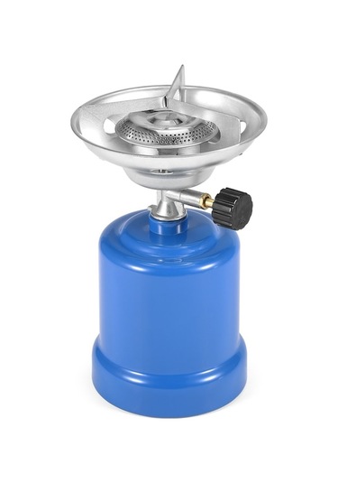 Kamp Ocağı - Taşınabilir Kahve Ocağı 190g Gaz Tüpü Uyumlu, Çift Modlu Tr-2190 Gümüş Gümüş