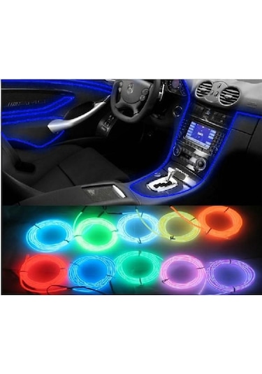 Araç Içi Neon Aydınlatma 1 Metre