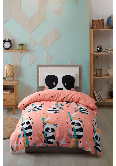 Enlora Home Junior Nevresim Seti Tek Kişilik Panida Pembe