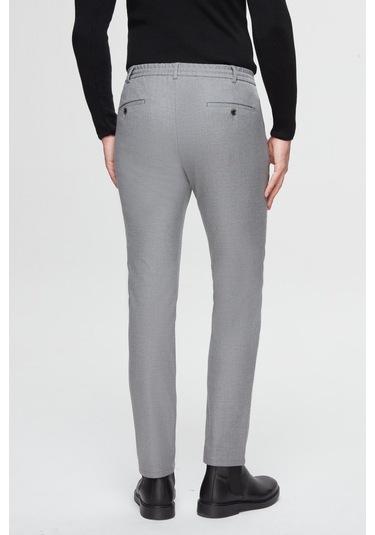 D's Damat Slim Fit Gri Armürlü Jogger Pantolon 3ec03e3293961 Gri D's Damat Slim Fit Gri Armürlü Jogger Pantolon 3ec03e3293961 Gri