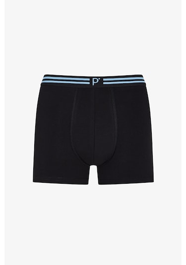 Penti Erkek Renkli Solid Black Çoklu Boxer