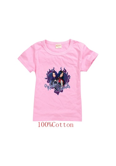 Mınıso Çocuk Karikatür Baskılı T-shirt - Erkek Ve Kız Çocuklar İçin Casual Tişörtmavi Mavi