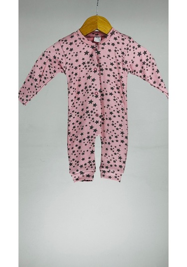 %100 Pamuklu Uzun Kollu Bebek Tulum 001