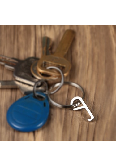 Ranyeek Çelik Anahtar Zinciriyle Ültra Hafif Çok İşlevli Açıcı - Şişe, Kutular İçin Edc Araç