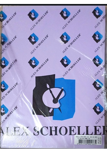 Alex Schoeller Fon Kartonu Mor No:49 A4 160 Gr 1 Paket
