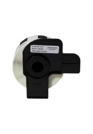 Brother Dk Serisi Kare Etiket 1000 Adet/Rulo Dk11221 23Mm