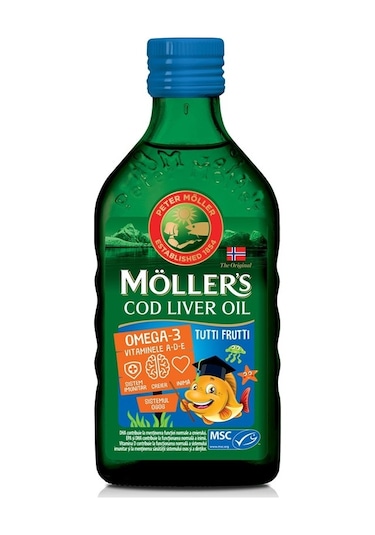 Möller's Tutti Frutti Omega 3 Balık Yağı 250 ML
