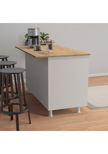 145lik Ankastre Ada, Mutfak Adası, Mutfak Masası, Mutfak Dolabı