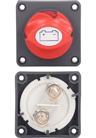 Springsun Güvenli Akü Kesici Anahtarı - 12v 24v 48v - Elektrik Sızıntısı Önleyici - Otomobil, Gemi, Kamyon Uyumlu