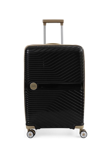 Ççs 5239 Polipropilen Kabin Boy Valiz Siyah-bej Siyah - Bej