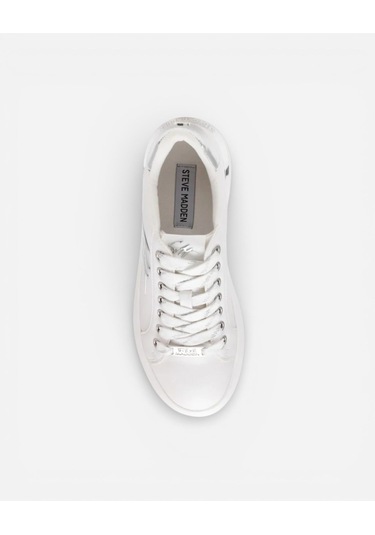 Steve Madden Glacıal-sm Whıte Kadın Beyaz Sneakers Glacıal-sm