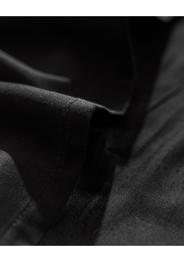 Madame Coco Ciel Tek Kişilik %100 Pamuk Saten Lastiksiz Çarşaf - Siyah 8684427181997 Siyah
