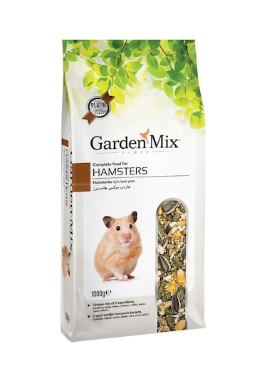 Garden Mix Platin Hamster Yemi 1 Kg 3 Adet
