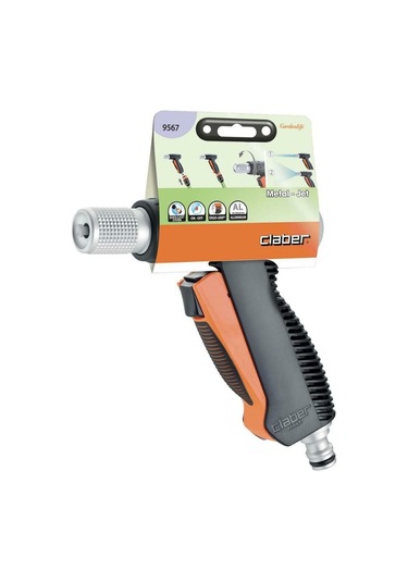 Sulama Tabancası Metal Jet Krom Uçlu Ayarlı Claber 9567