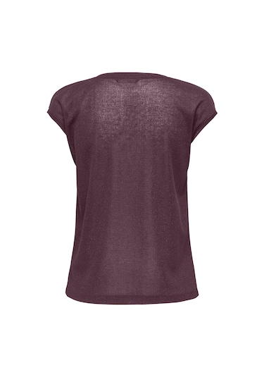 Only 15136069 V Yaka Kolsuz Kadin Body - Bordo Bordo