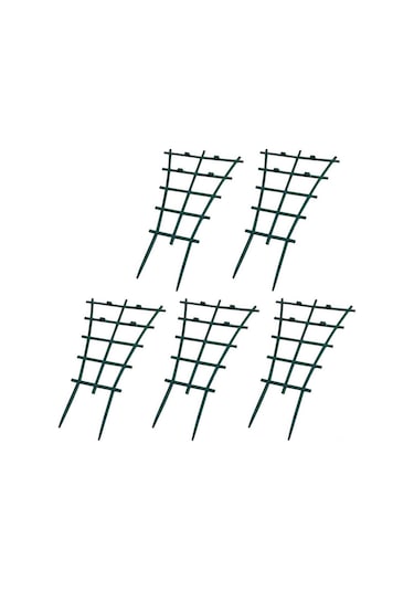 Neevoyu Bitki Tırmanma İçin 5'li Yığılabilir Bahçe Korkuluğu İç-şehir Bitki Tutucu Sistemi