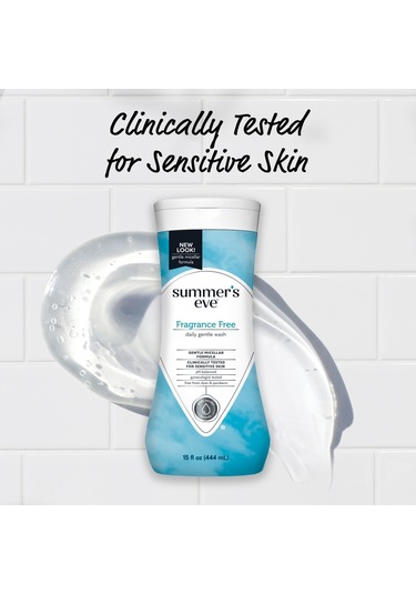 Summer's Eve Genital Bölge Temizleme Jeli Kokusuz Sensitive 444 Ml