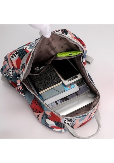 Didadodo Büyük Kapasiteli Su Geçirmez Kadın Sırt Çantası - Hafif Ve Dayanıklı Renkli Outdoor Çanta Çok Renkli