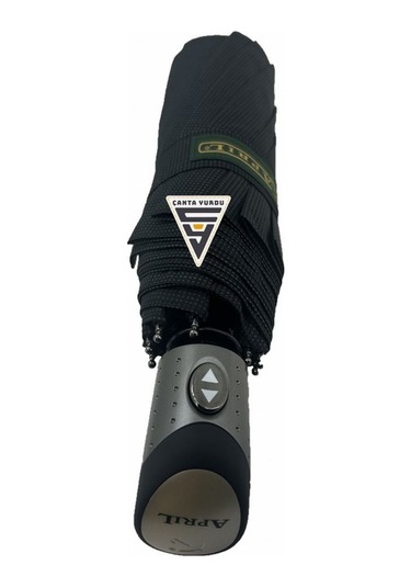 April A-216g A5 Su Geçirmez 10 Telli Tam Otomatik Şemsiye Siyah