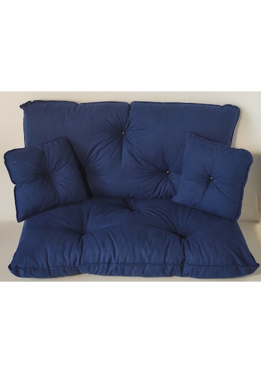 Colormix Moscow, Palet Üstü Minder, Bahçe Minderi, Balkon Minderi , Yer Minderi, Lacivert