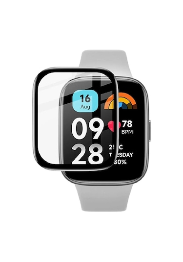 Xiaomi Redmi Watch 3 Active 1.83" Ekran Koruyucu 3d Kavisli Full