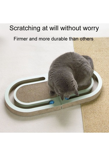 Sones Pet Eğlenceli Kediler Tırma Tahtası Kediler Pençe Sürtünme Oyuncaklar Topla Katlanabilir