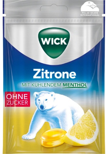 Zitrone Mit Kühlendem Menthol 72g