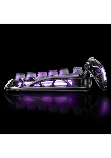 Gravastar Mercury K1 Pro Rgb Alüminyum Çerçeveli Kablosuz Mekanik Gaming Klavye