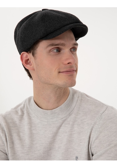 Pierre Cardin Erkek Antrasit Şapka 50280350-070 Antrasit