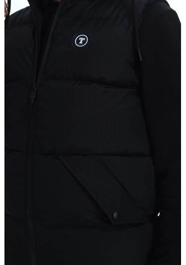 14093 Toontoy Erkek Çocuk Göğsü Armalı Şişme Yelek 14093 Siyah