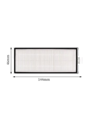 Roborock Q5 Pro, Q5 Pro Plus Uyumlu Yedek Fırça Hepa Filtre Seti-6 Parça