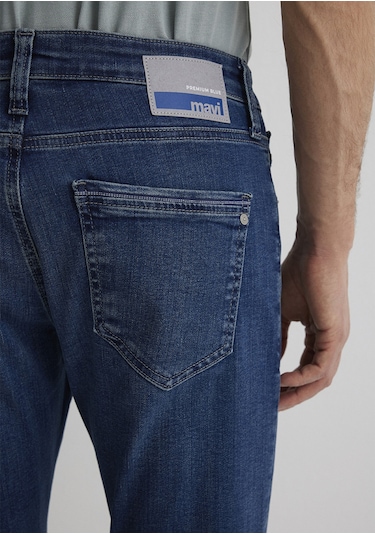 Mavi - Jake Premium Blue Gölgeli Koyu Mavi Jean Pantolon 0042288222 Koyu Mavi