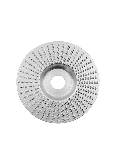 Yifomall 4 İnç Açılı Taşlama Diski, Yüksek Karbon Çelik Ahşap Şekillendirme Ve Kesme Aracı, 5/8" Arborlu